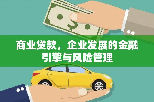 徐水商业贷款，企业发展的金融引擎与风险管理