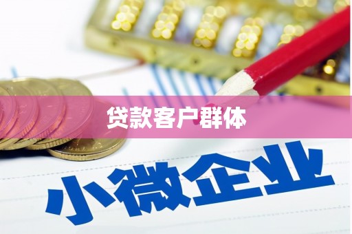 徐水贷款客户群体