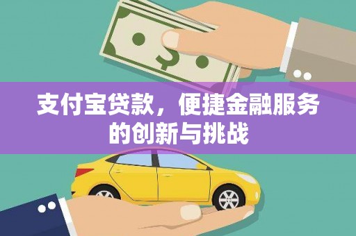 徐水支付宝贷款，便捷金融服务的创新与挑战