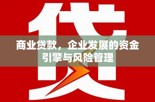 徐水商业贷款，企业发展的资金引擎与风险管理
