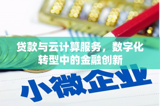 徐水贷款与云计算服务，数字化转型中的金融创新