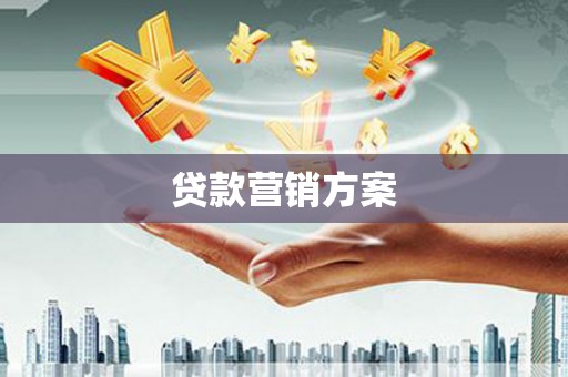 徐水贷款营销方案