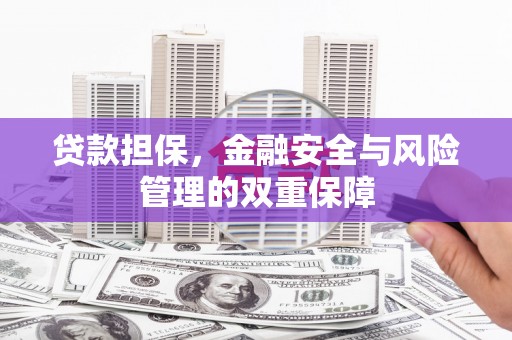 徐水贷款担保，金融安全与风险管理的双重保障