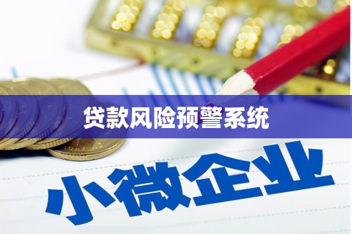 徐水贷款风险预警系统