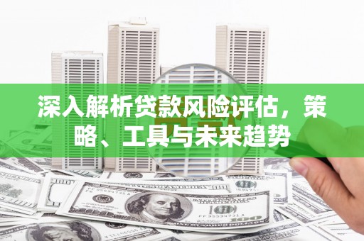 徐水深入解析贷款风险评估，策略、工具与未来趋势