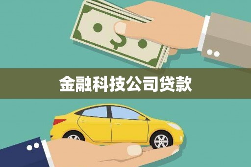 徐水金融科技公司贷款
