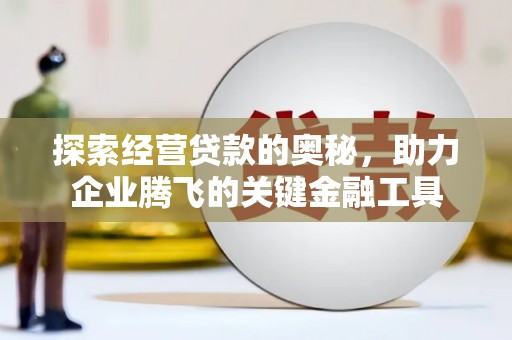 徐水探索经营贷款的奥秘，助力企业腾飞的关键金融工具