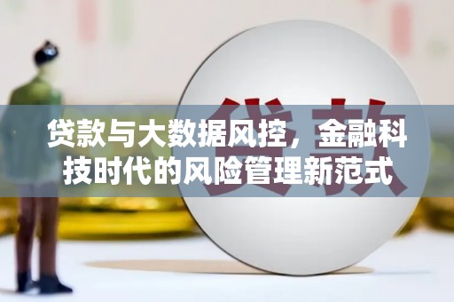 徐水贷款与大数据风控，金融科技时代的风险管理新范式