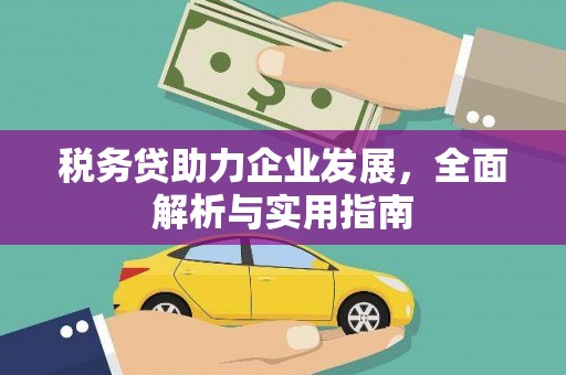 徐水税务贷助力企业发展，全面解析与实用指南