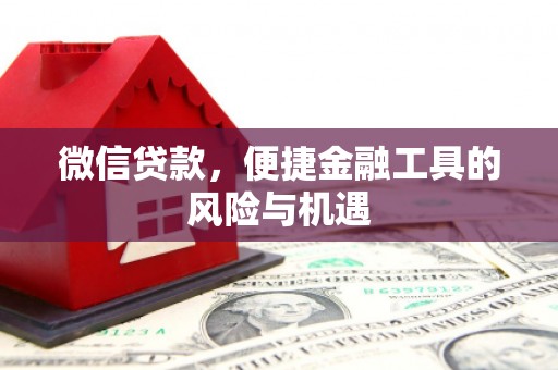 徐水微信贷款，便捷金融工具的风险与机遇