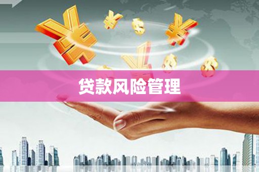 徐水贷款风险管理