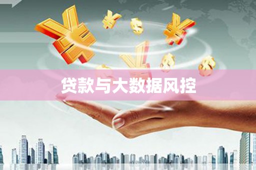 徐水贷款与大数据风控