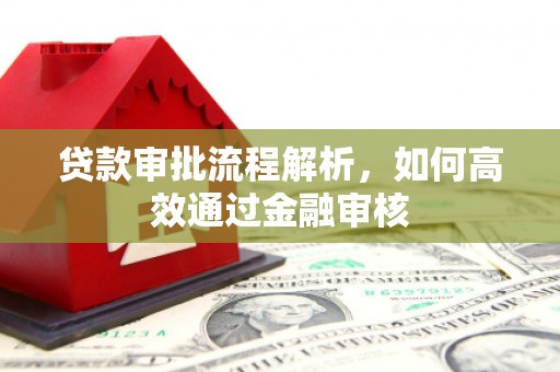 徐水贷款审批流程解析，如何高效通过金融审核