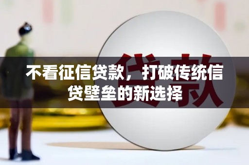 徐水不看征信贷款，打破传统信贷壁垒的新选择