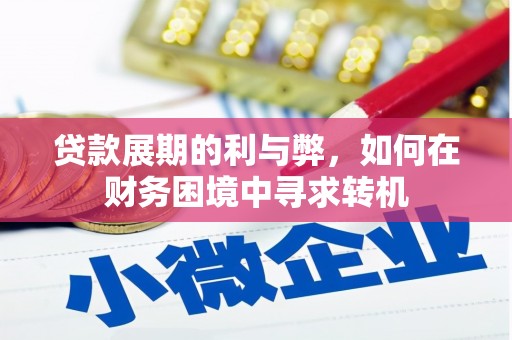 徐水贷款展期的利与弊，如何在财务困境中寻求转机