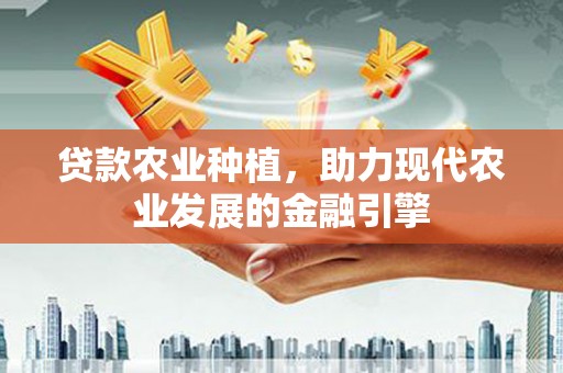 徐水贷款农业种植，助力现代农业发展的金融引擎