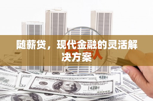 徐水随薪贷，现代金融的灵活解决方案
