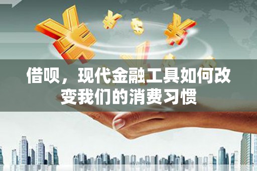 徐水借呗，现代金融工具如何改变我们的消费习惯