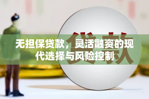 徐水无担保贷款，灵活融资的现代选择与风险控制
