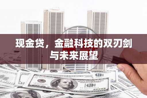 徐水现金贷，金融科技的双刃剑与未来展望