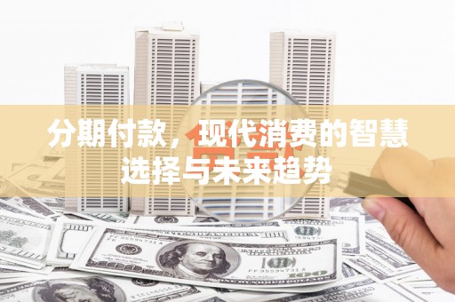 徐水分期付款，现代消费的智慧选择与未来趋势