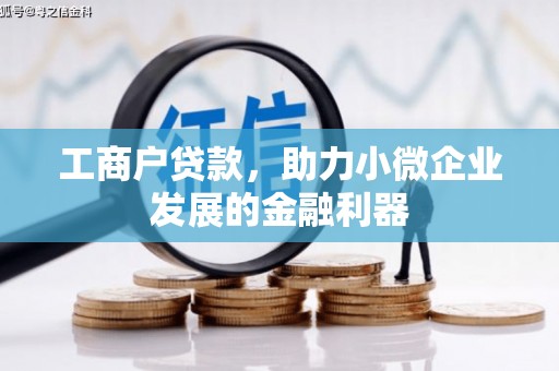 徐水工商户贷款，助力小微企业发展的金融利器