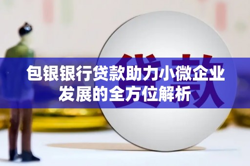 徐水包银银行贷款助力小微企业发展的全方位解析