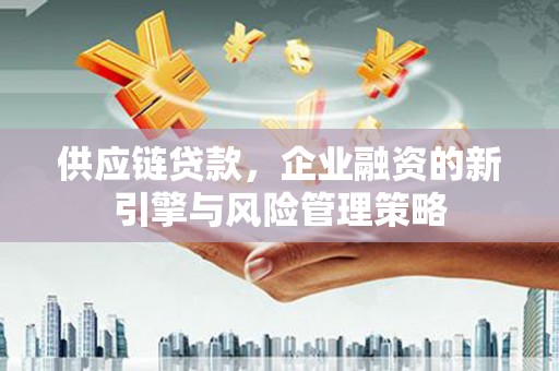 徐水供应链贷款，企业融资的新引擎与风险管理策略