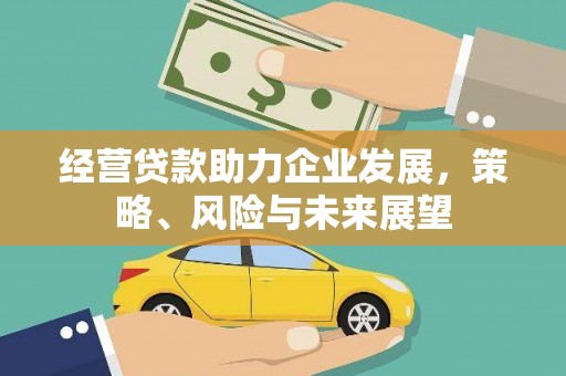 徐水经营贷款助力企业发展，策略、风险与未来展望