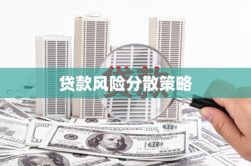徐水贷款风险分散策略