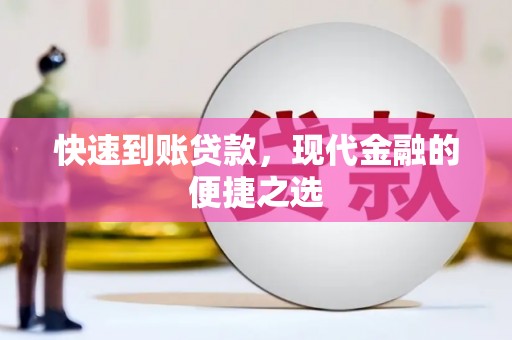 徐水快速到账贷款，现代金融的便捷之选