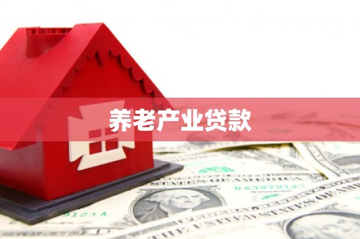 徐水养老产业贷款