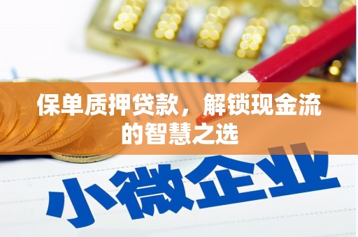 徐水保单质押贷款，解锁现金流的智慧之选