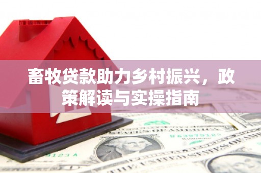 徐水畜牧贷款助力乡村振兴，政策解读与实操指南