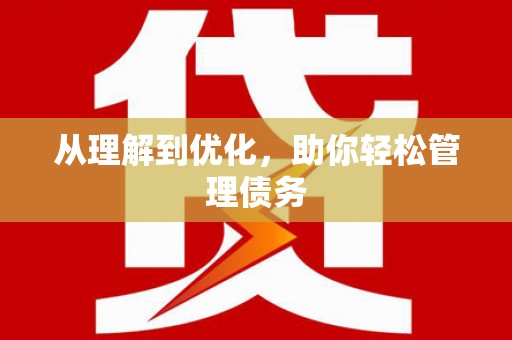 徐水从理解到优化，助你轻松管理债务