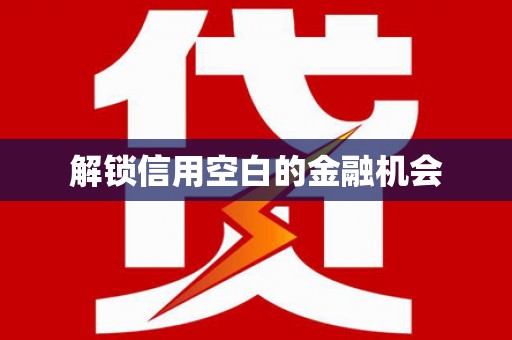 徐水解锁信用空白的金融机会