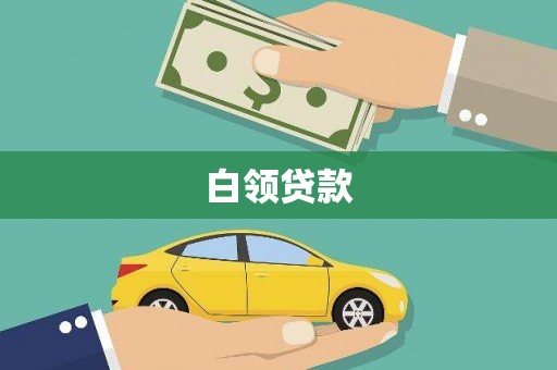 徐水白领贷款