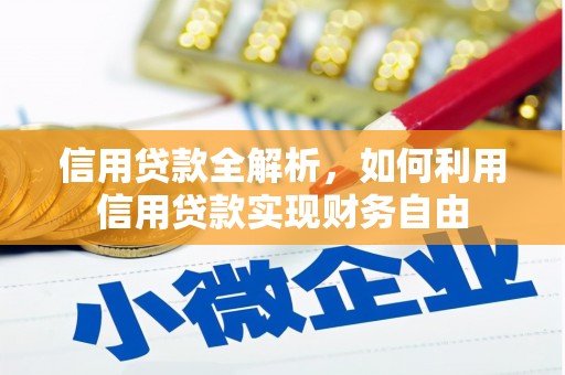 徐水信用贷款全解析，如何利用信用贷款实现财务自由