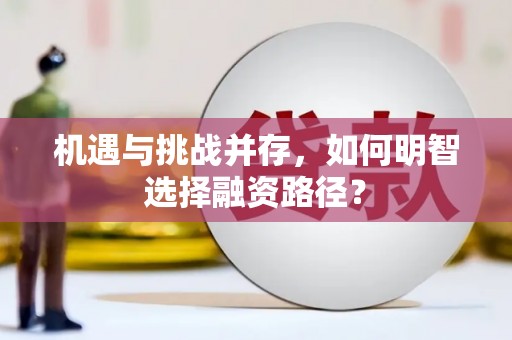 徐水机遇与挑战并存，如何明智选择融资路径？