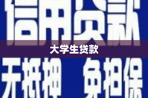 徐水大学生贷款