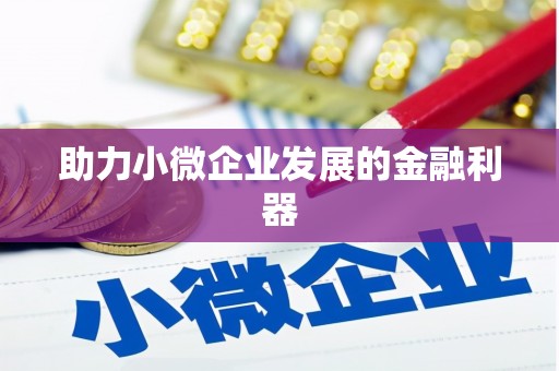 徐水助力小微企业发展的金融利器